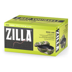 Zilla Pet Terrarium Rock Lair, Reptile Hide for Lizards, Snakes and More, Large