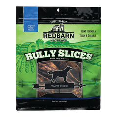 Redbarn Pet Products All-Natural Rawhide Bully Slices - Bully Stick Flavor - Premium Grain-Free Beef Hide Treats High Protein Low Fat for Chewers
