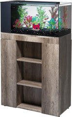 GloFish Plant Aquarium Décor, Green and Pink Large, Fluorescent Under Blue LED Light