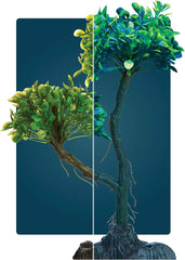 GloFish Mangrove Green Tree Plant Fluorescent Under Blue LED Light Aquarium Decor