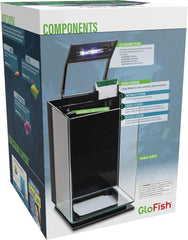 GloFish Aquarium Kit Fish Tank with LED Lighting and Filtration Included
