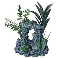 Blue Ribbon Pet Products Aquarium Ornament with Plants