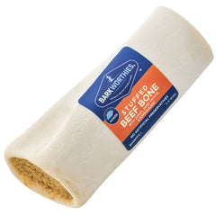 Barkworthies Stuffed Shin Bone - Single Count (Pack of 1) - Carrot, Pumpkin, Sweet Potato Blend, Savory Snack