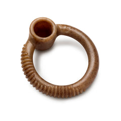 Benebone Ring Durable Dog Chew Toy for Aggressive Chewers, Real Bacon, Made in USA