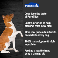 PureBites Cod Jerky Dog Treats, 1 Ingredient, Made in Canada
