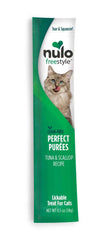 Nulo Freestyle Perfect Purees Grain-Free Cat Food Topper/Treat 0.5 oz, 48 pk