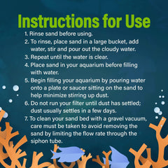 GloFish Aquarium Sand 5 Pounds, Black with Highlights, Complements Tanks and Décor, (AQ-78485)