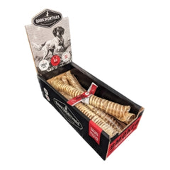 BARKWORTHIES DOG SMOKED BEEF TRACHEA 12 INCH, 6 COUNT