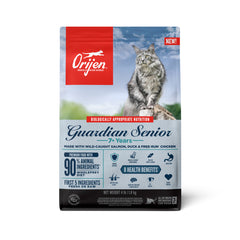 ORIJEN Guardian Senior Dry Cat Food, Grain Free Cat Food for Senior Cats, WholePrey Ingredients