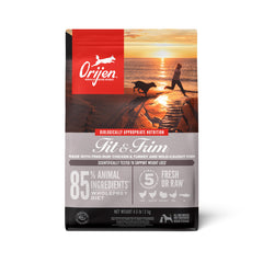 ORIJEN Fit & Trim Dry Dog Food, Grain Free Dry Dog Food, Fresh or Raw Ingredients