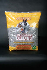 Sun Seed Company SSS18224 Fresh World Small Animals Phenol Free Paper Bedding, 3050-Cubic Inch, Gray