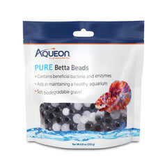Aqueon PURE Betta Beads, Water Care for Unfiltered Aquariums, Maintains Clear Water and Helps Breakdown Organic Sludge