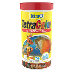 TetraColor Tropical Flakes, Color Boosting Fish Food, Nutritionally Balanced Diet for Tropical Fish