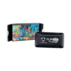 Flipper Cleaner FL!PPER Flipper EDGE Limited Edition Floating Magnetic Aquarium Cleaner | 2-In-1 Dual Blade Scrubber & Scraper Fish Tank Cleaner Tools for Efficient Cleaning & Acrylic Surface Maintenance