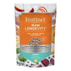 INSTINCT DOG LONGEVITY FREEZE-DRIED GRAIN FREE PUPPY CHICKEN 5OZ