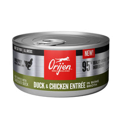 ORIJEN Duck and Chicken Entree in Bone Broth Wet Cat Food, WholePrey Ingredients