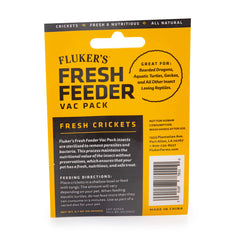 Fluker's Fresh Feeder Vac Pack, All Natural and Preservative Free, Great for Insect Eating Reptiles, Birds, or Small Animals
