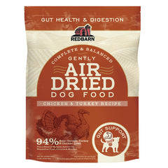 Redbarn, Gut Health & Digestion Chicken & Turkey Recipe Gently Air-Dried Dog Food