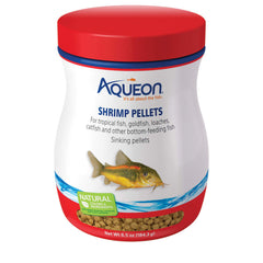 Aqueon Shrimp Pellets Sinking Food for Tropical Fish, Goldfish, Loaches, Catfish and Other Bottom Feeding Fish
