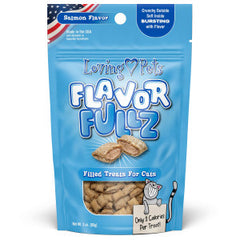 Loving Pets Flavorfullz Filled Treats for Dogs, Peanut Butter
