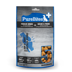 PureBites+ Hip & Joint Freeze Dried Dog Treats, 5 Ingredients, Made in USA