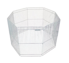 Marshall Pet Products Small Animal Play Pen White, 1ea