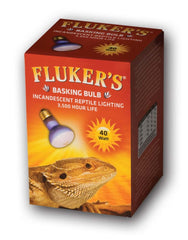 Fluker's Incandescent Basking Spotlight Bulbs for Reptiles Tanks, Reptile Heat Lamp Bulbs for Infrared Light