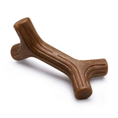 Benebone Bacon Stick Real Wood Durable Dog Chew Toy, Made in USA