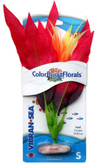 Blue Ribbon Pet Products Colorburst Florals Betta Silk Aquarium Plant SM