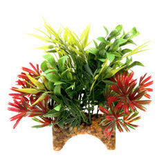 Blue Ribbon Pet Products Garden Clusters Archway Plant Aquarium Ornament