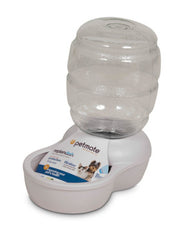 Petmate Replendish Automatic Gravity Waterer for Cats and Dogs, BPA-Free, No Batteries Required, Includes Charcoal Filter