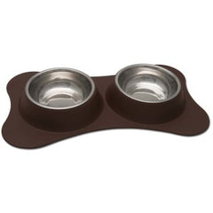 Loving Pets Bone Shaped Flex Diner for Dogs