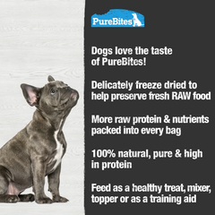 Freeze Dried Dog Treats, Lamb Liver