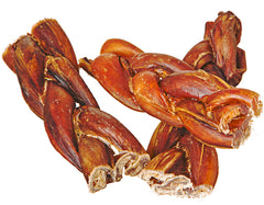 Redbarn Braided Bully Sticks for Dogs - Natural, Grain-Free, Highly Palatable, Long-Lasting Dental Chews Sourced from Free-Range, Grass-Fed Cattle