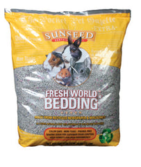 Sunseed Fresh World Bedding for Small Animals, Original Gray