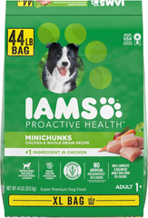 Iams Proactive Health Minichunks with Chicken & Whole Grain Recipe Adult Dry Dog Food