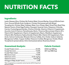 IAMS Minichunks Adult Dry Dog Food Lamb & Rice Recipe Dog Kibble