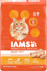 IAMS Proactive Health Healthy Adult Dry Cat Food with Chicken