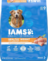 IAMS Adult Healthy Weight Control Dry Dog Food with Real Chicken