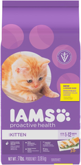 IAMS PROACTIVE HEALTH Healthy Kitten Dry Cat Food with Chicken Cat Kibble