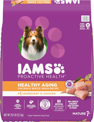 IAMS Proactive Health Senior Dog Food Healthy Aging Dry Dog Food with Real Chicken