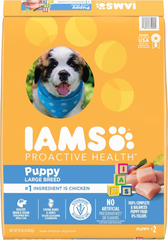 IAMS Smart Puppy Large Breed Dry Dog Food with Real Chicken
