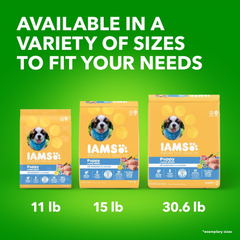IAMS Smart Puppy Large Breed Dry Dog Food with Real Chicken