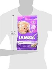 IAMS PROACTIVE HEALTH Healthy Kitten Dry Cat Food with Chicken Cat Kibble, 3.5 lb. Bag