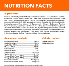 IAMS PROACTIVE HEALTH Healthy Senior Dry Cat Food with Chicken Cat Kibble