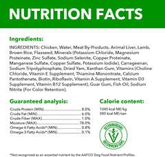 IAMS Proactive Health Adult Wet Dog Food Classic Ground with Lamb and Rice, 13 oz. Cans, Pack of 6