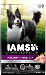 Iams Advanced Health Adult Healthy Digestion Dry Dog Food with Real Chicken