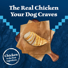 Blue Buffalo Wilderness Natural High-Protein Dry Food for Adult Dogs, Chicken Recipe