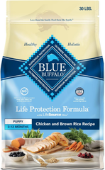 Blue Buffalo Life Protection Natural Chicken & Brown Rice Recipe Puppy Dry Dog Food