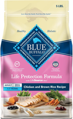 Blue Buffalo Life Protection Formula Adult Small Breed Dry Dog Food, Supports High Energy Needs, Made with Natural Ingredients, Chicken & Brown Rice Recipe